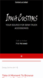 Mobile Screenshot of iowacustoms.com